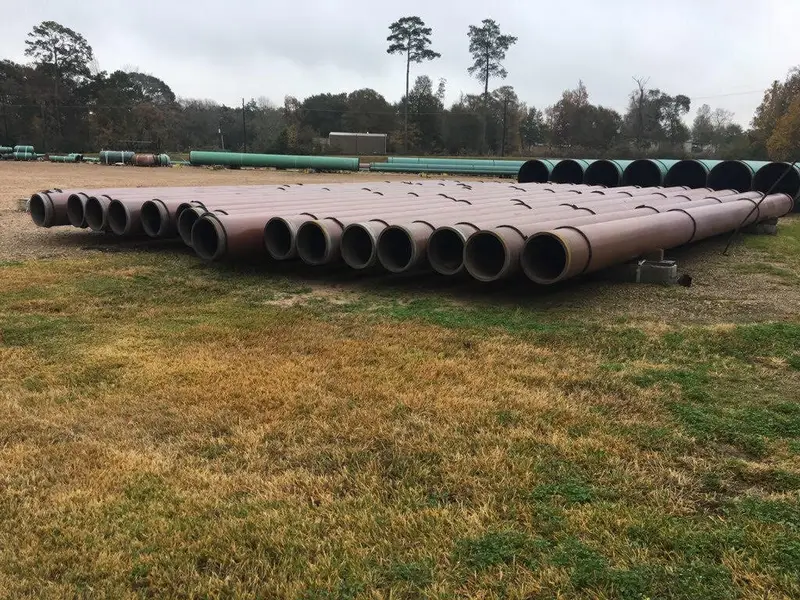 Pipe in yard